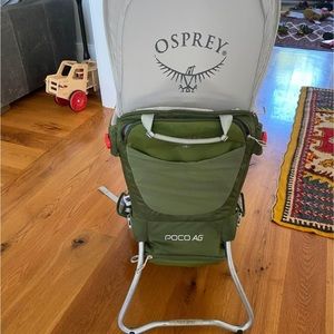 Osprey Packs Poco Child Carrier - Kids' green with sunshade